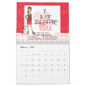 Calendrier de recette de cocktail (Feb 2027)