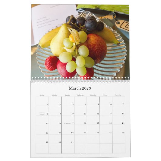 Calendrier de récolte d'été (Mar 2026)