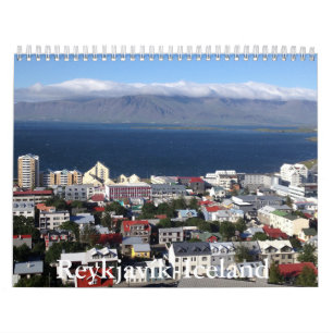 Calendrier de Reykjavík-Islande