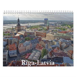 Calendrier de Riga-Lettonie