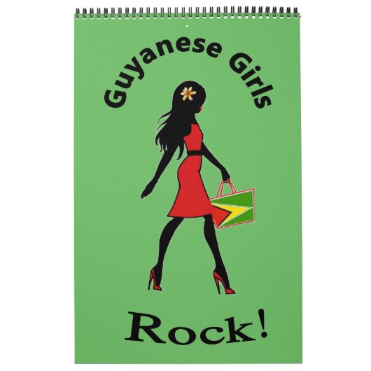 Calendrier de rock des filles guyanaises (Protection)