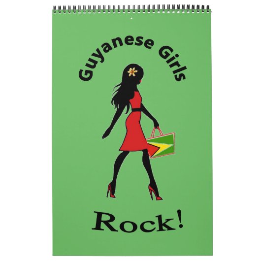 Calendrier de rock des filles guyanaises (Protection)