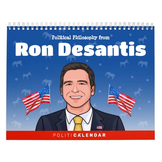 Calendrier de Ron Desantis pour l'humour politique (Protection)