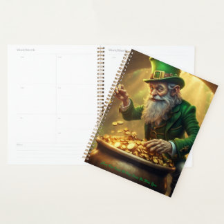Calendrier de salutation Leprechaun