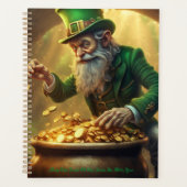 Calendrier de salutation Leprechaun (Devant)
