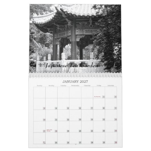 Calendrier de San Francisco 2008 (Jan 2027)