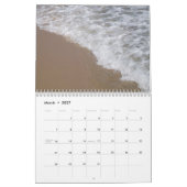 Calendrier de scènes de plage 2026 (Mar 2027)