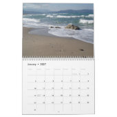Calendrier de scènes de plage 2026 (Jan 2027)