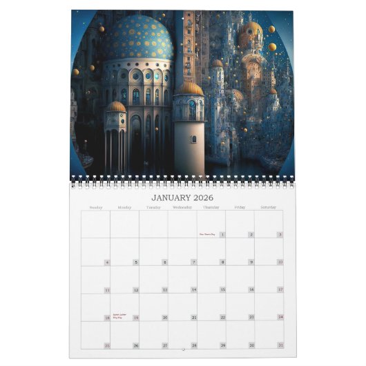 Calendrier de science-fiction 2026 des villes fant (Jan 2026)