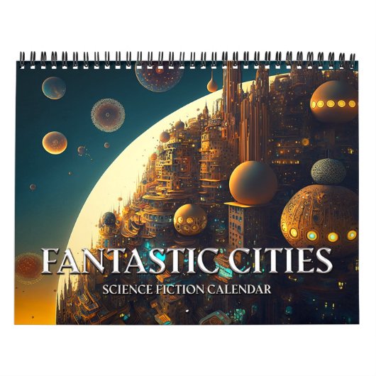 Calendrier de science-fiction des villes fantastiq (Protection)