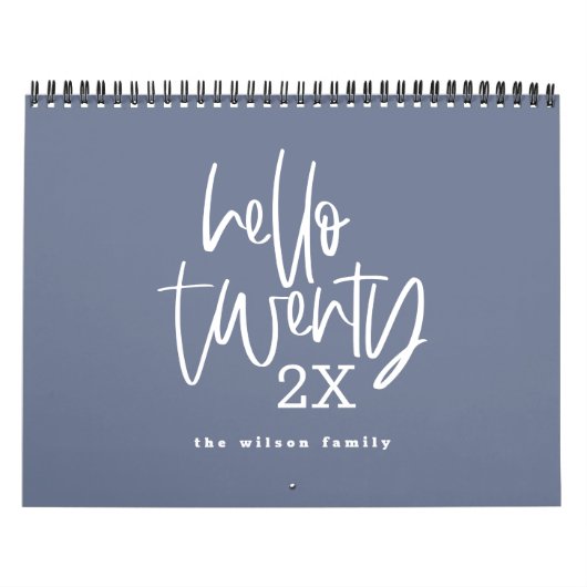 Calendrier de script de stylet de marqueur moderne (Protection)