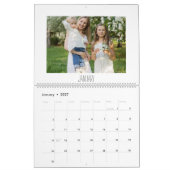 Calendrier de script moderne Histoires de famille  (Jan 2027)
