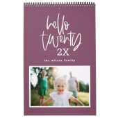 Calendrier de script photo du stylo de marque mode (Protection)