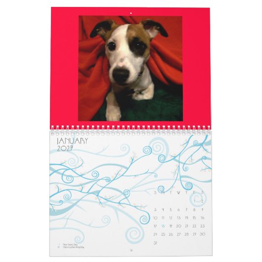 Calendrier de Shinese (Jan 2027)