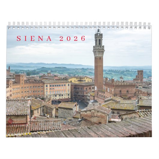 Calendrier de Sienne 2026 (Protection)