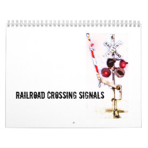 Calendrier de signaux de croisement de chemin de