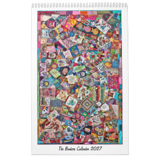 Calendrier de souvenir de courtepointe Bonkers 202