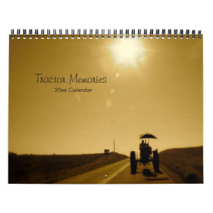 Calendrier de souvenirs de tracteur : Année de