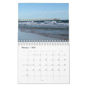 Calendrier de Sun et de surf (Feb 2027)