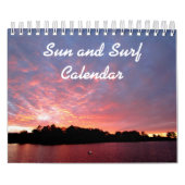 Calendrier de Sun et de surf (Protection)