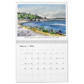 Calendrier de Susan Payne Pacific Northwest Art (Feb 2026)