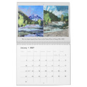 Calendrier de Susan Payne Pacific Northwest Art (Jan 2027)