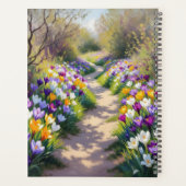 Calendrier de symbolique du crocus (Dos)