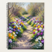 Calendrier de symbolique du crocus (Devant)