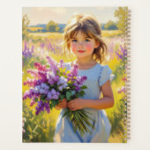 Calendrier de symbolique du lilas (Dos)