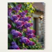 Calendrier de symbolique du lilas (Dos)