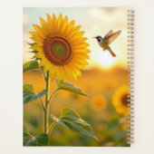Calendrier de symbolique du tournesol (Dos)