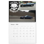 Calendrier de syndicat imprimé par coutume (Feb 2026)