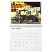 Calendrier de T-TOON (Mar 2026)