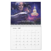 Calendrier de Tableau de citation d'or d'E.J (Jan 2027)