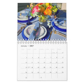 Calendrier de Tablescapes 2026 sur 12 Mois (Jan 2027)