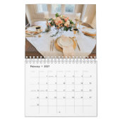 Calendrier de Tablescapes 2026 sur 12 Mois (Feb 2027)
