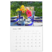 Calendrier de Tablescapes 2026 sur 12 Mois (Jan 2027)