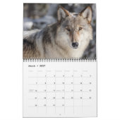 Calendrier de taille moyenne Yellowstone - Calendr (Mar 2027)