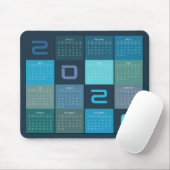 Calendrier de tapis de souris 2024 (Avec souris)