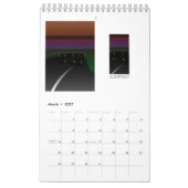 Calendrier de temps et de couleurs (Mar 2027)