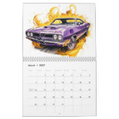 Calendrier de tiges chaudes de taille moyenne (Mar 2027)