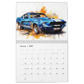 Calendrier de tiges chaudes de taille moyenne (Jan 2027)