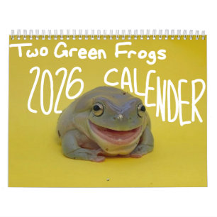 Calendrier de Two Green Frogs' 2026