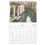Calendrier de Venise (Mar 2026)