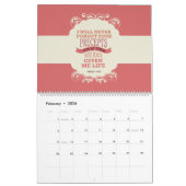 Calendrier de vers de bible (Feb 2026)