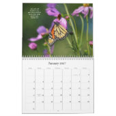 Calendrier de versets bibliques de foi et de photo (Jan 2027)