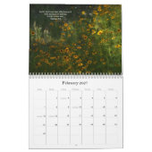 Calendrier de versets bibliques de foi et de photo (Feb 2027)