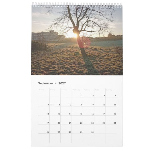 CALENDRIER DE VIE DU PARC (Sep 2027)