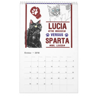 Calendrier de "vieux large Crue de combat" !