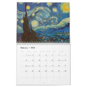 Calendrier de Vincent van Gogh 2011 (Feb 2026)